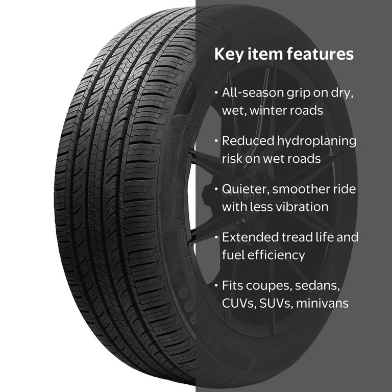 Advanta, Passenger Tire, All Season, 215/60R16 95V, Water Drainage