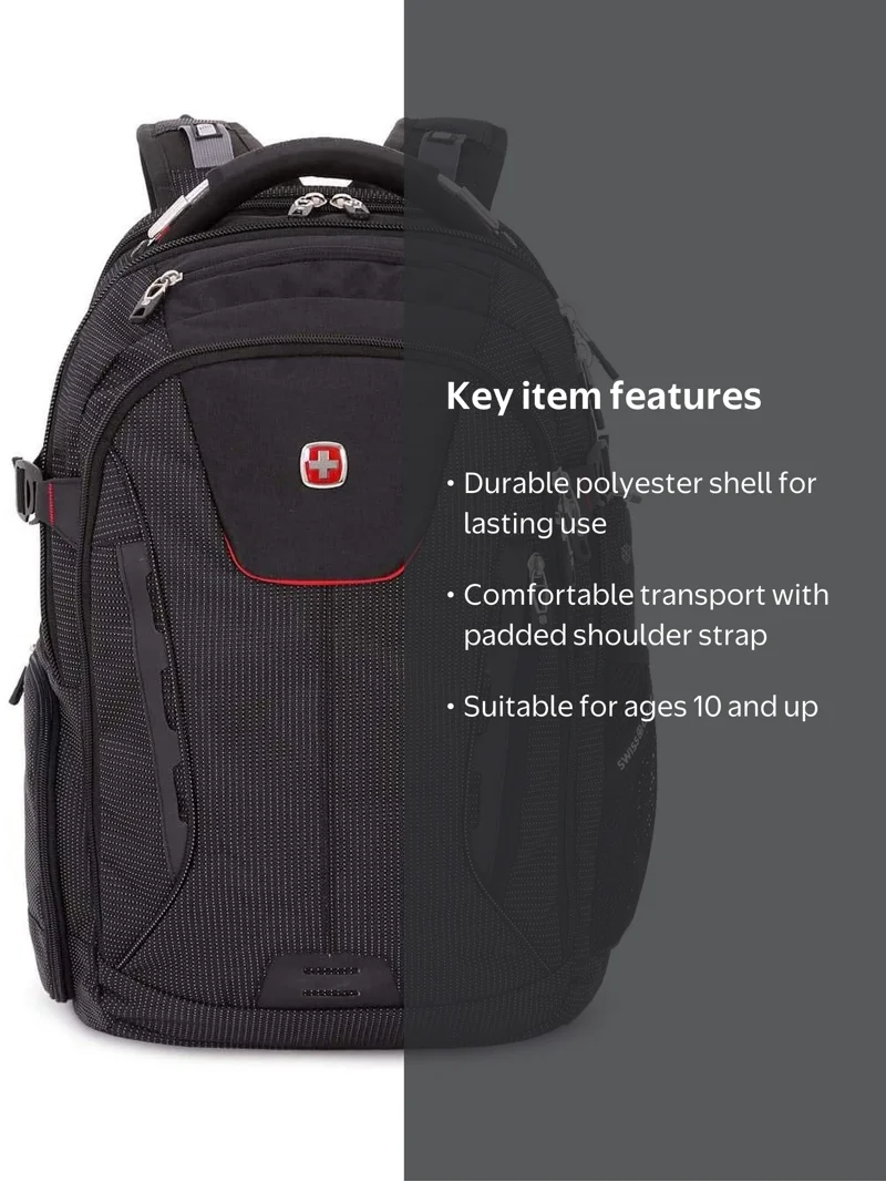 best swissgear laptop backpack 2018 Shield Backpack, Black, 18.5