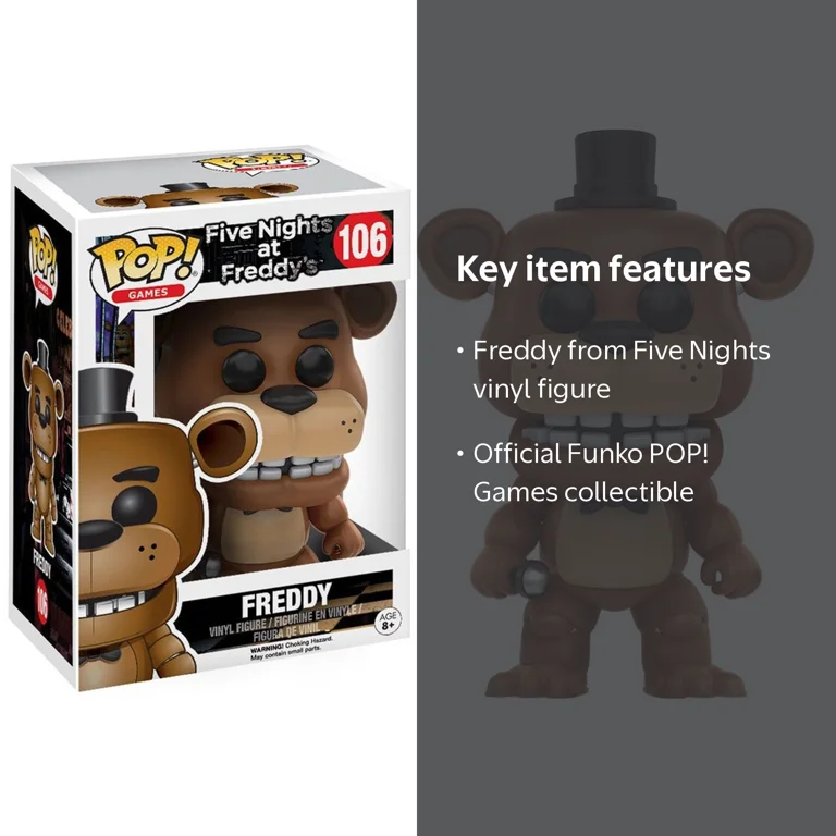 Funko, Five Nights at Freddy's Freddy Vinyl Figure, Standard