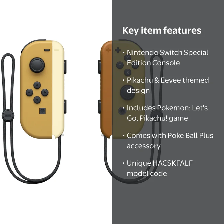 Free Shipping! Nintendo Switch Pikachu & Eevee Edition with