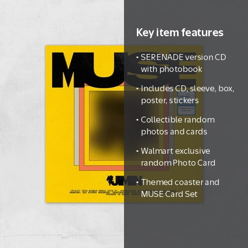 Jimin (BTS) - MUSE (SERENADE Ver.) (Walmart Exclusive) - CD