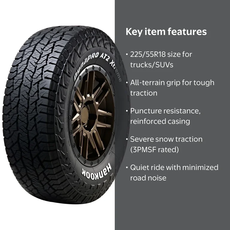 Hankook Dynapro AT2 Xtreme (RF12) All Terrain 225/55R18 98V Light