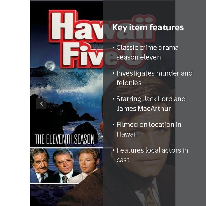 Paramount, Hawaii Five-O: The Eleventh Season DVD, Drama - Walmart.com
