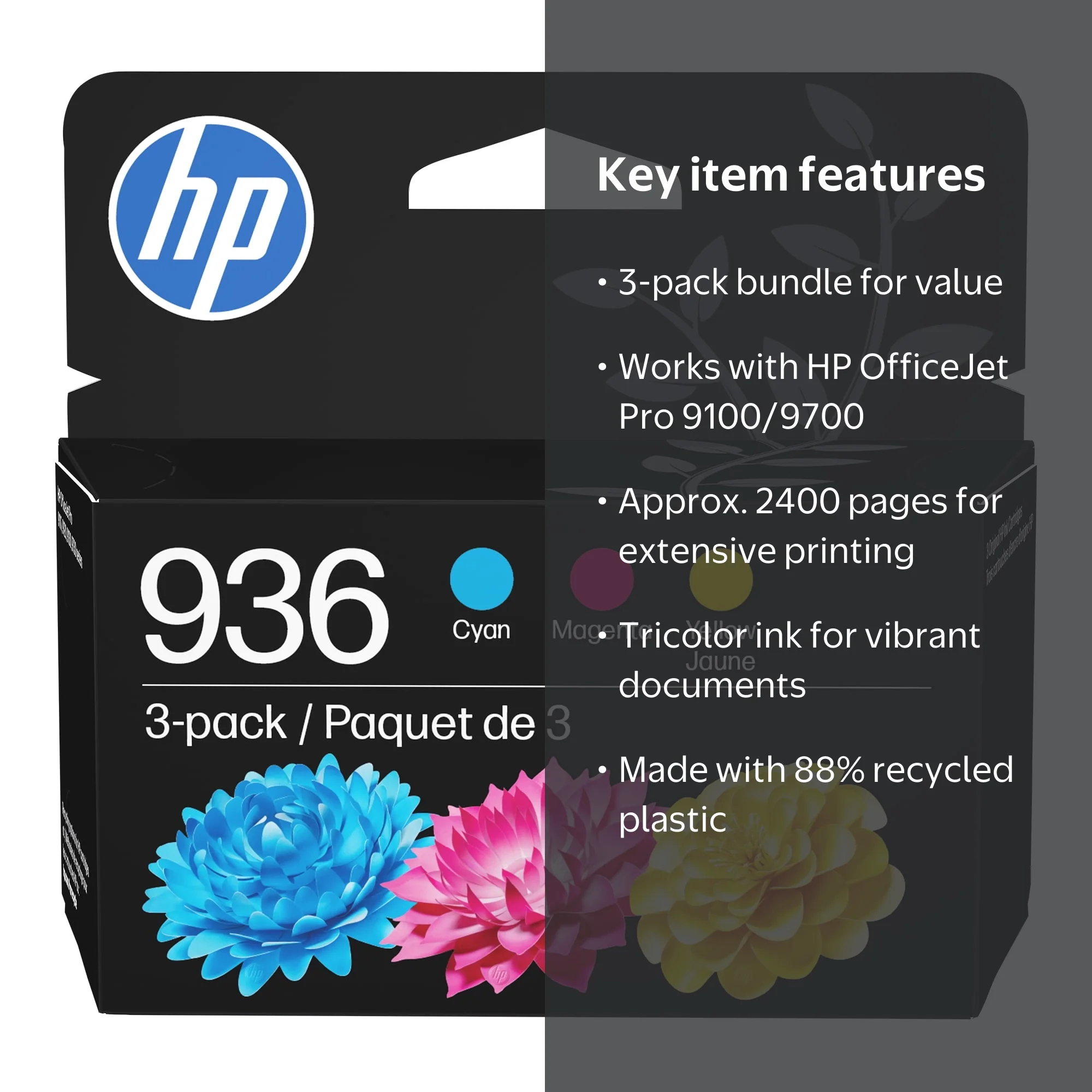 HP 936 Ink Pack | Label printers for network assets - Walmart