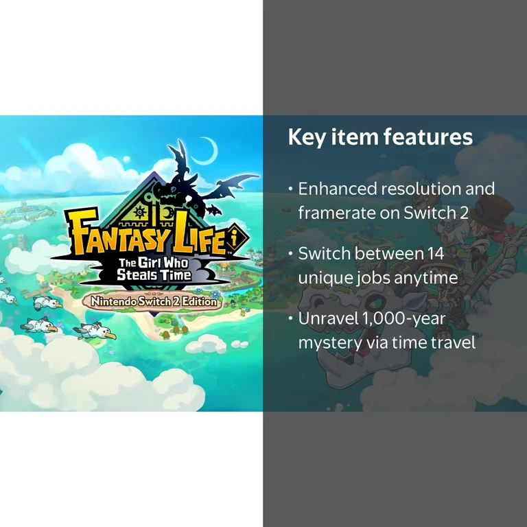 Fantasy Life i: The Girl Who Steal - Nintendo Switch 2 [Digital