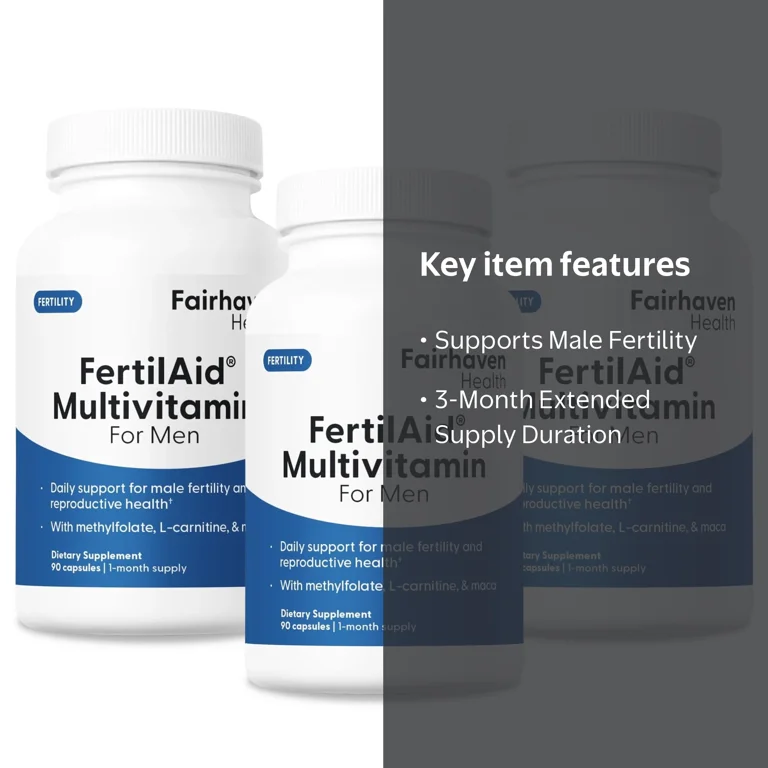 fertilaid for men ingredients l-carnitine : Did you know male fertility can be supported with targeted nutrients that improve sperm health, motility, and overall reproductive function? Profertil Fairhaven Health, FertilAid Multivitamin for