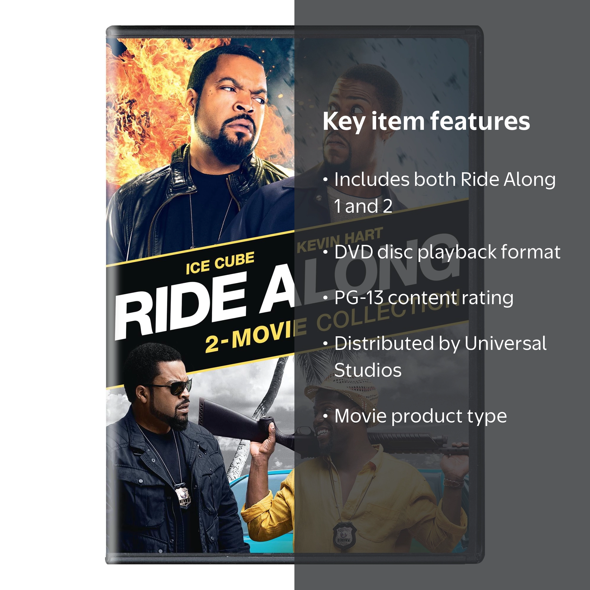 Ride Along 1 & 2 (DVD Double Feature) [DVD] - Walmart.com