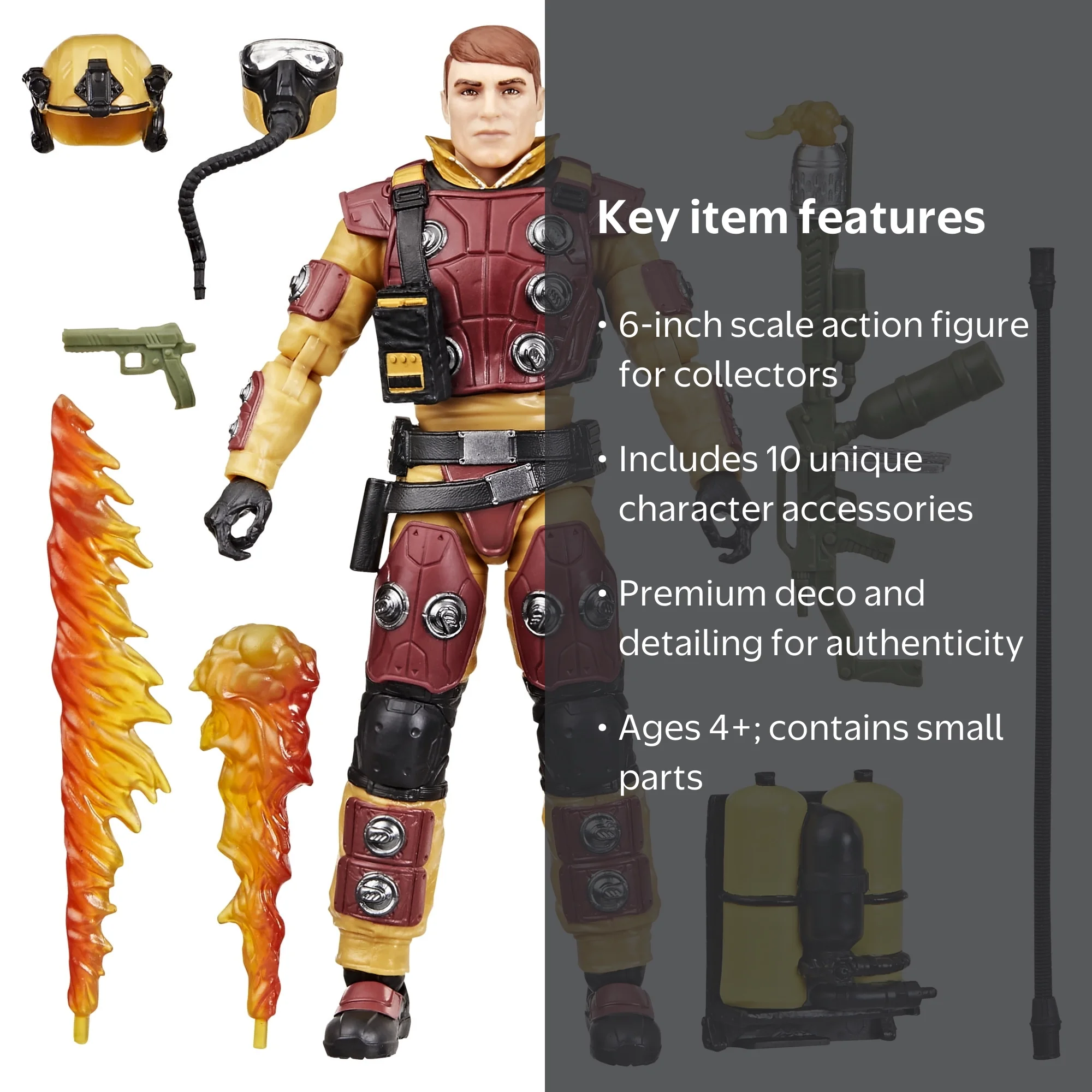 G.I. Joe Classified Series #154, Blowtorch, 6” Action Figure