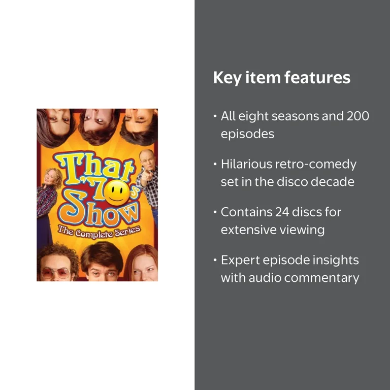 That '70s Show: The Complete Series DVD, 8 Seasons - Walmart.com