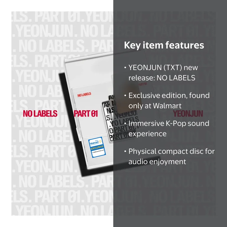 YEONJUN (TXT) - NO LABELS: PART 01 (SET-UP B) - Walmart Exclusive