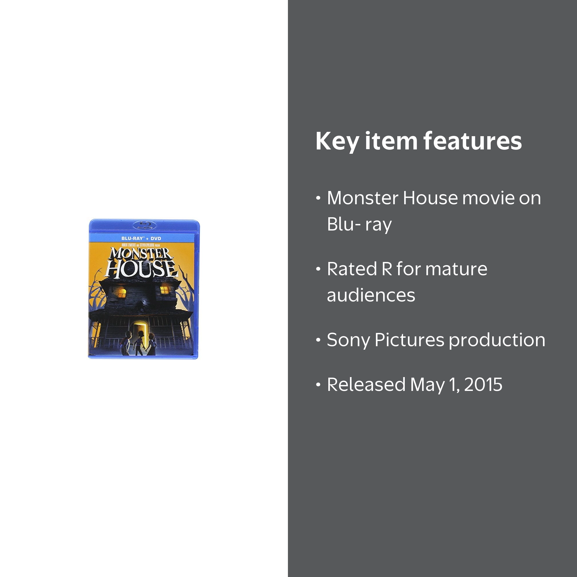 Sony Pictures - Monster House [BLU-RAY] - Walmart.com