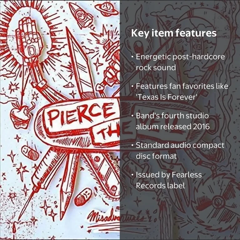 Pierce the Veil - Misadventures - Music & Performance - CD