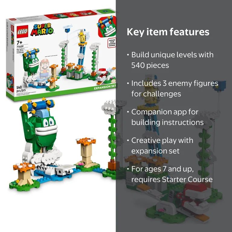 【SALE！！！】魔導具『プロロ・ブラとプロロ・ビアン』プロロ・ブラ LEGO Super Mario Big Spike‚Äôs Cloudtop Challenge Set 71409