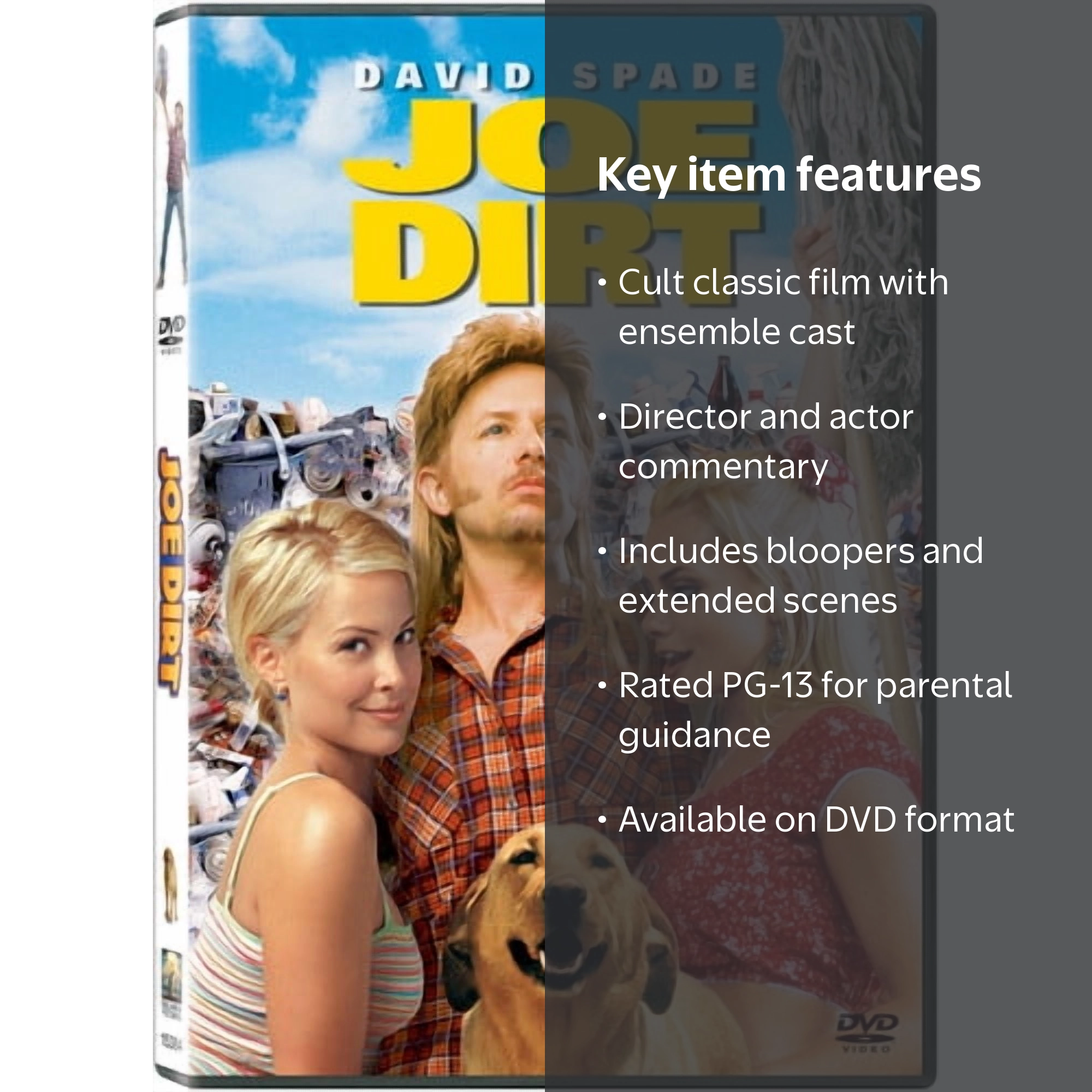 Sony Pictures, Digital Video Disc, Joe Dirt PG-13, Cult Classic