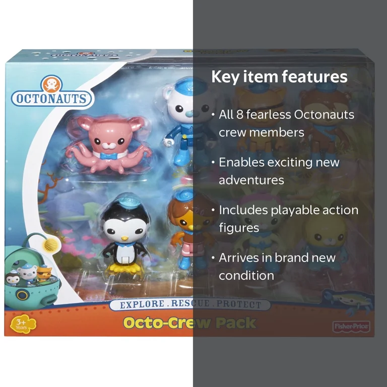 Octonauts Octo-Crew Pack Figure Set - Walmart.com