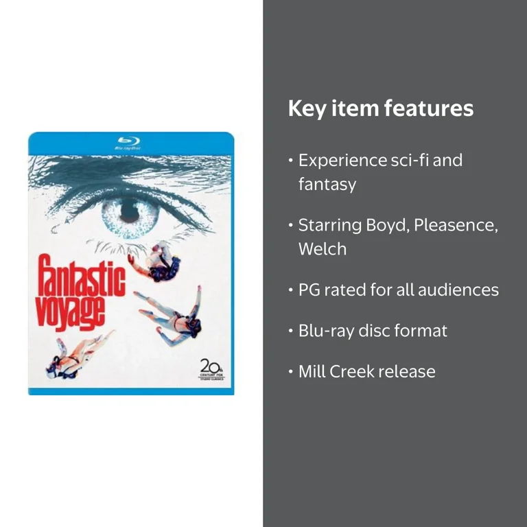 Fantastic Voyage (Blu-ray) - Walmart.com