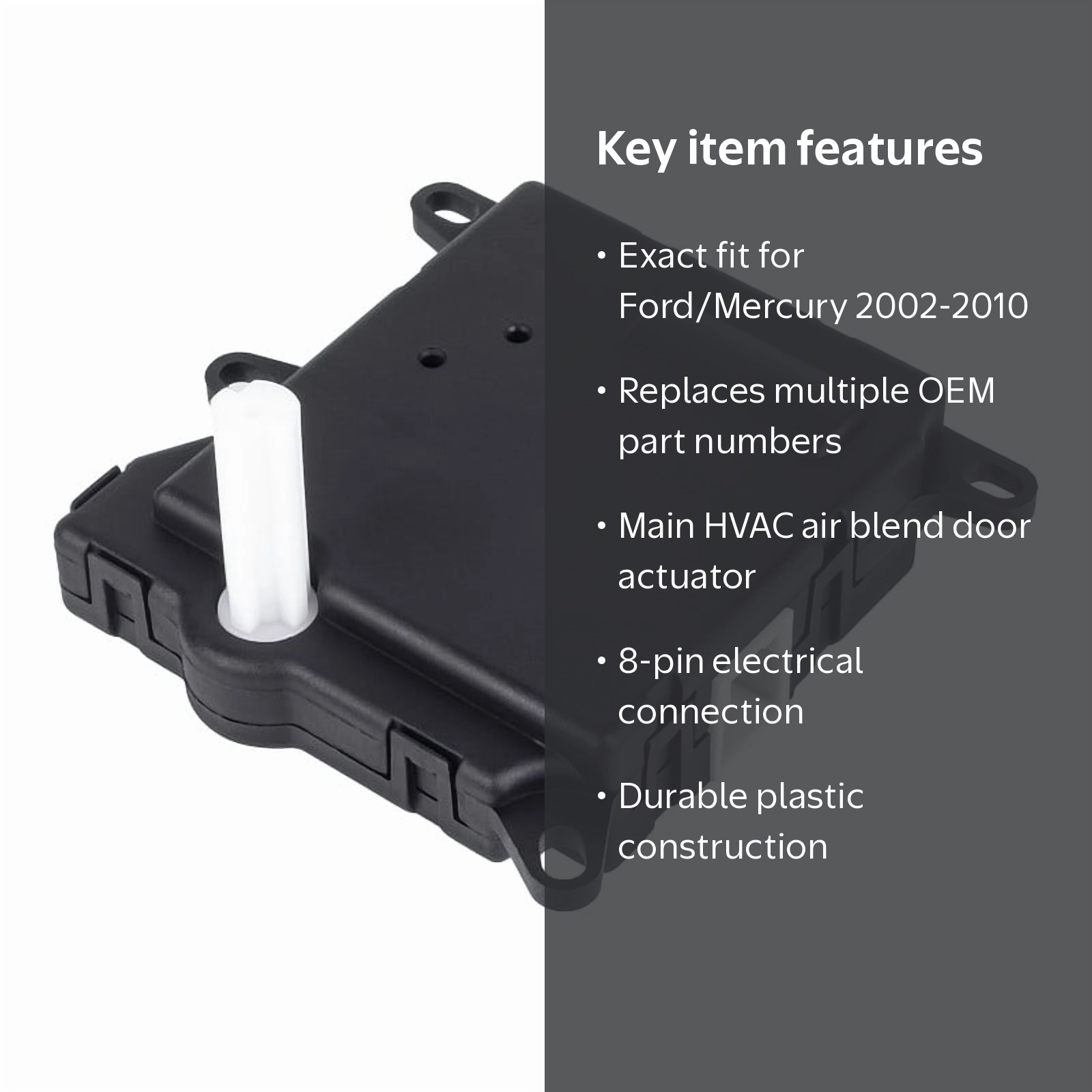 ISA HVAC Air Blend Door Actuator For Ford Explorer Mercury