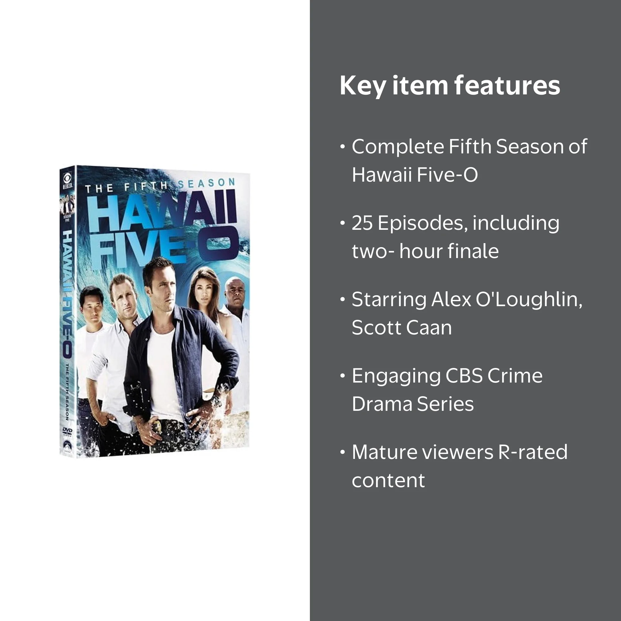 Hawaii Five-O - The New Series: The Fifth Season - Walmart.com