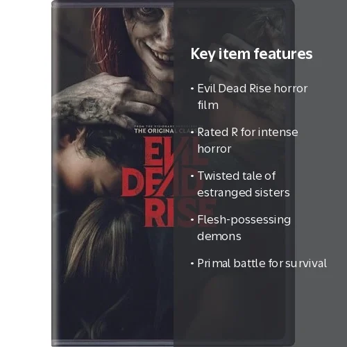 SDS, DVD, Evil Dead Rise, Rated R Horror, Flesh-Possessing Demons
