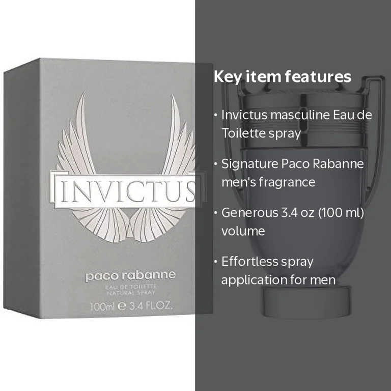 Paco Rabanne Invictus Victory Cologne, Eau de Toilette Spray for