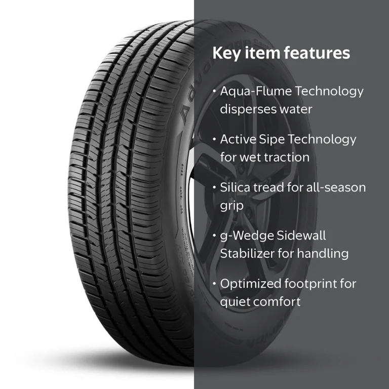 BFGoodrich Advantage Control 215/70R16 100H Tire, Fits: 2006-12