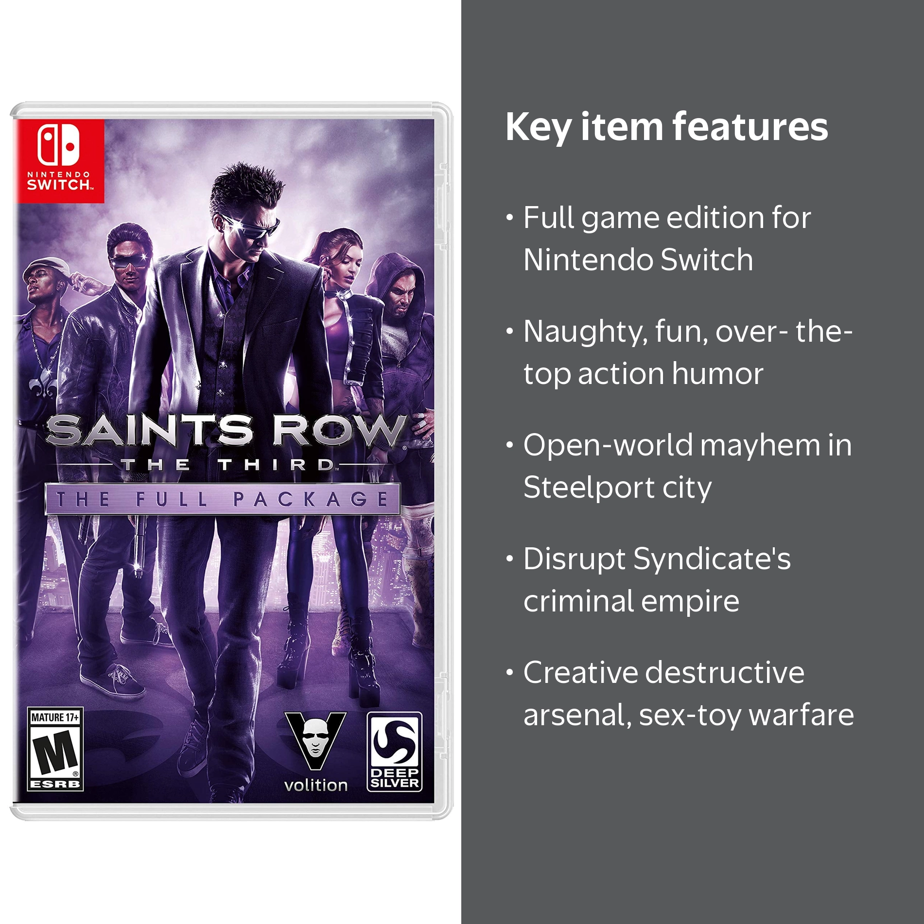 THQ Nordic Games, Saints Row The Third - The Full Package, NEW