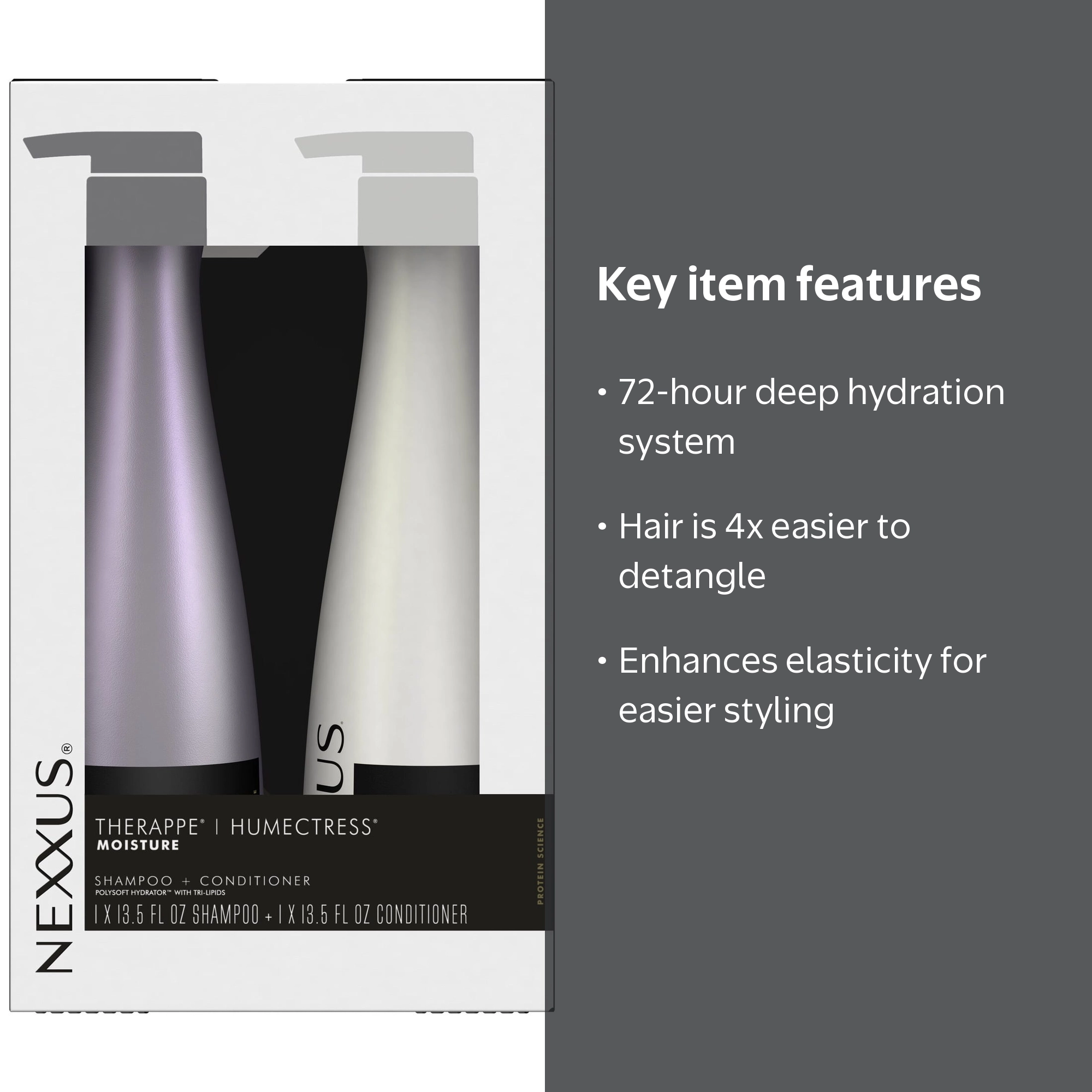 Nexxus Therappe And Humectress Shampoo And Conditioner For Dry
