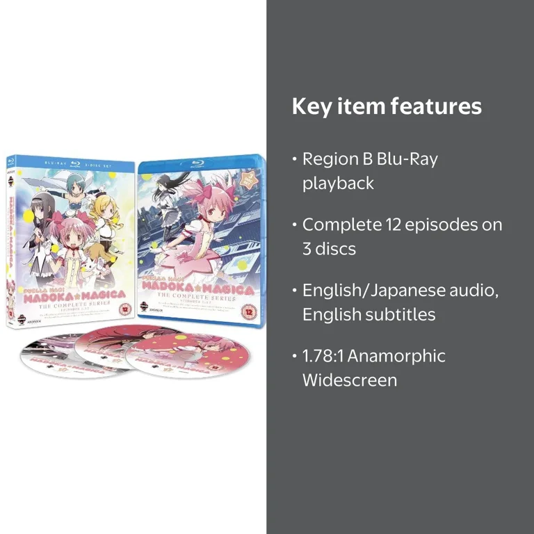 Puella Magi Madoka Magica - Complete Series - 3-Disc Set ( Maho