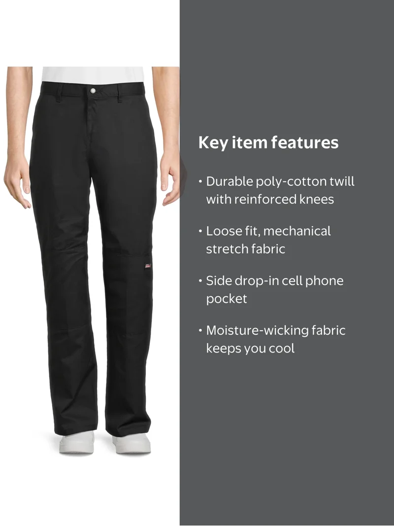 Genuine Dickies Men's Double Knee Pants - Walmart.com