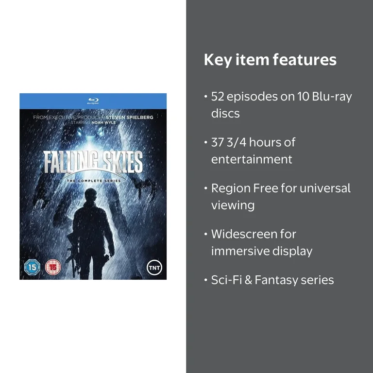 Falling Skies: The Complete Series (Blu-ray), Warner Bros Uk, Sci