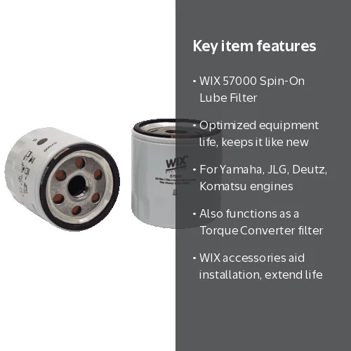 WIX Oil Filter 57000 - Walmart.com