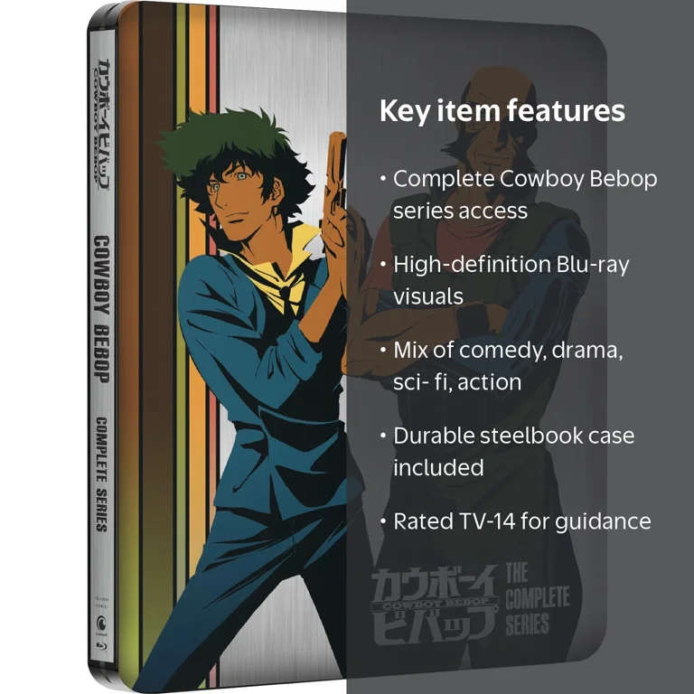 Sony, Cowboy Bebop: The Complete Series, Steelbook, Blu-ray +