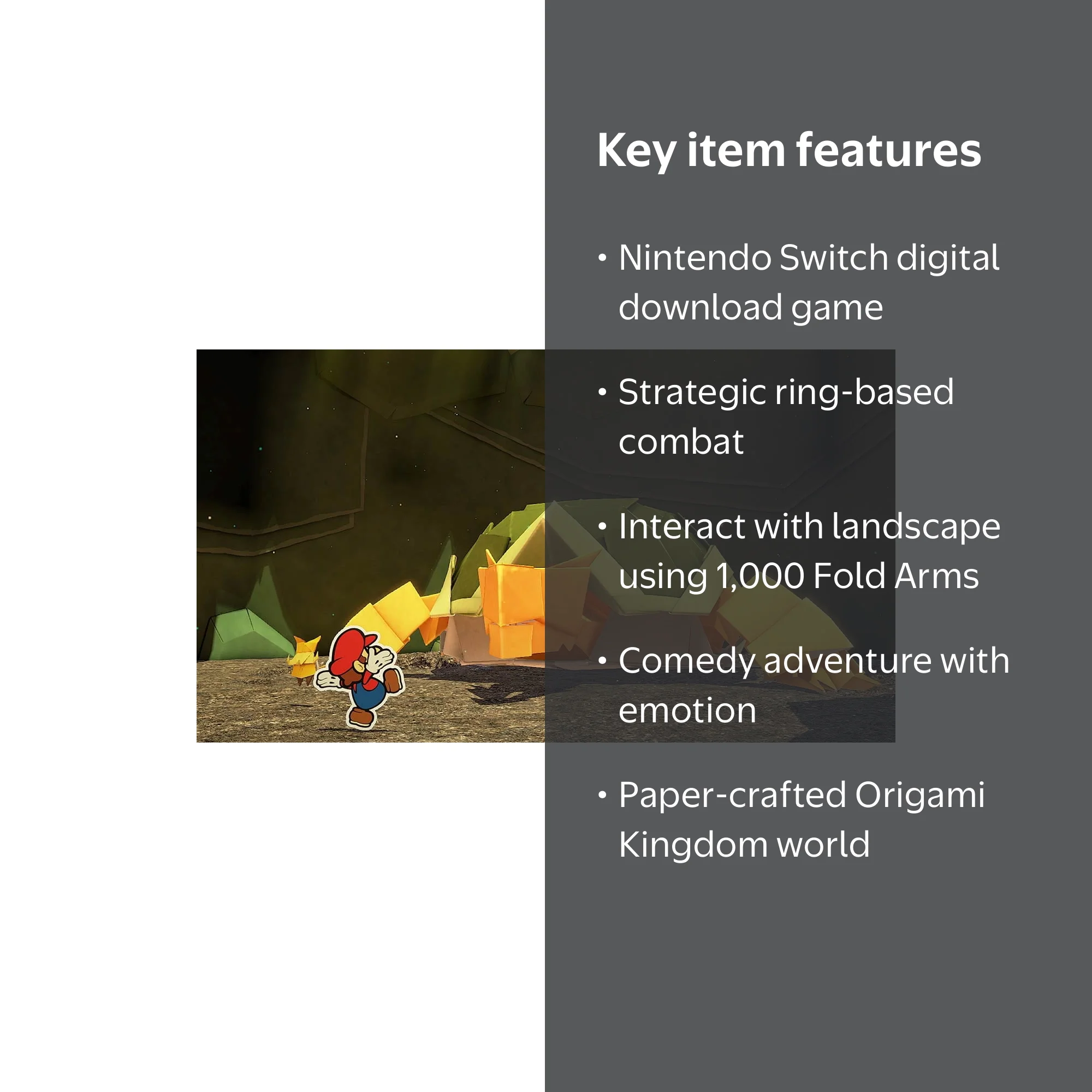 Paper Mario Origami King- Nintendo Switch [Digital] - Walmart.com