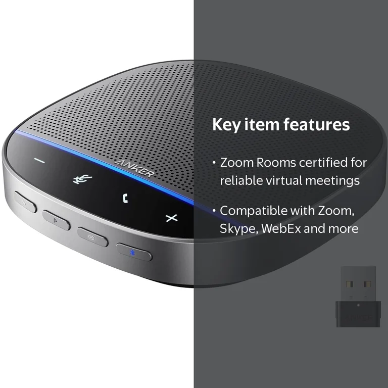 Free Shipping! Anker PowerConf S500 Conference Speakerphone with