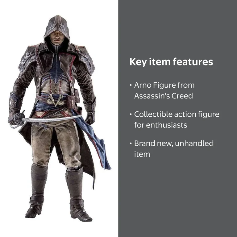McFarlane Toys Assassin's Creed Series 4 Arno Figure - Walmart.com