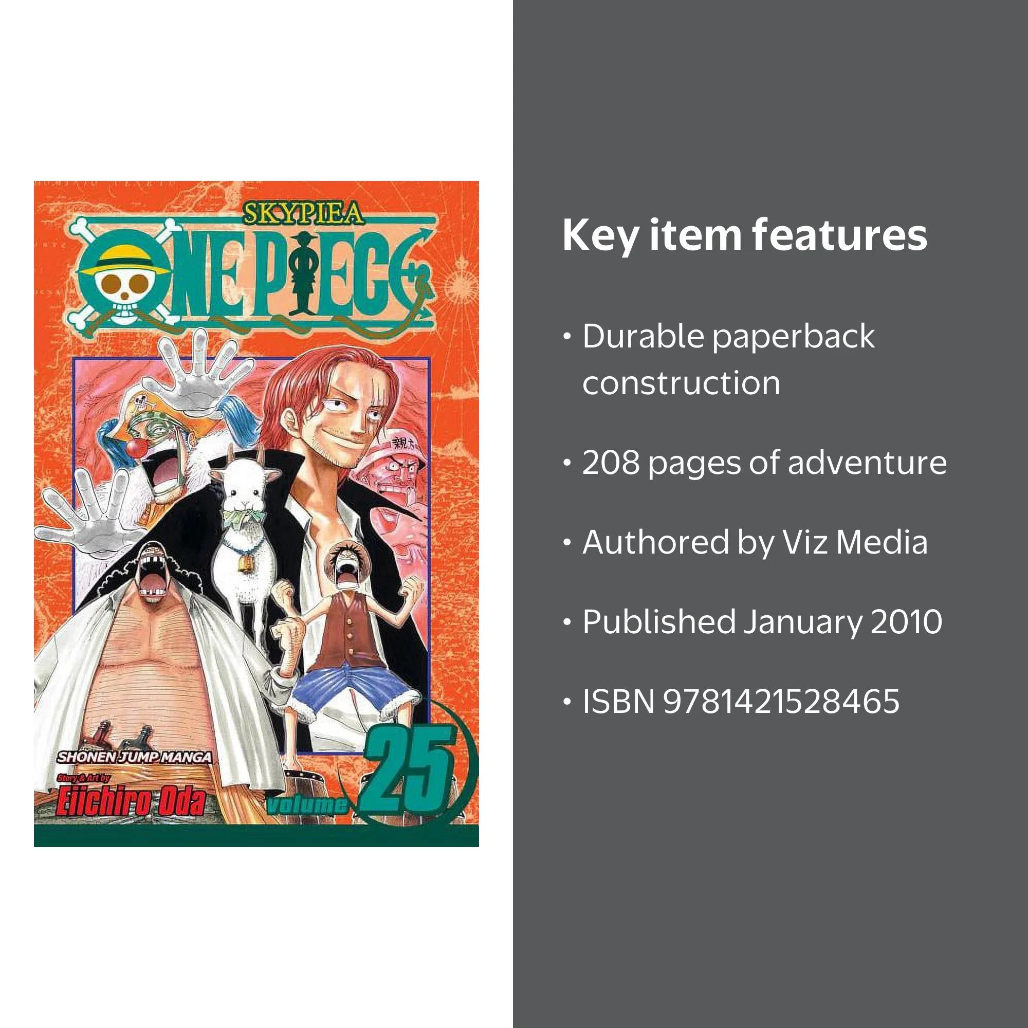 One Piece One Piece, Vol. 25: The 100 Million Berry Man, Book 25