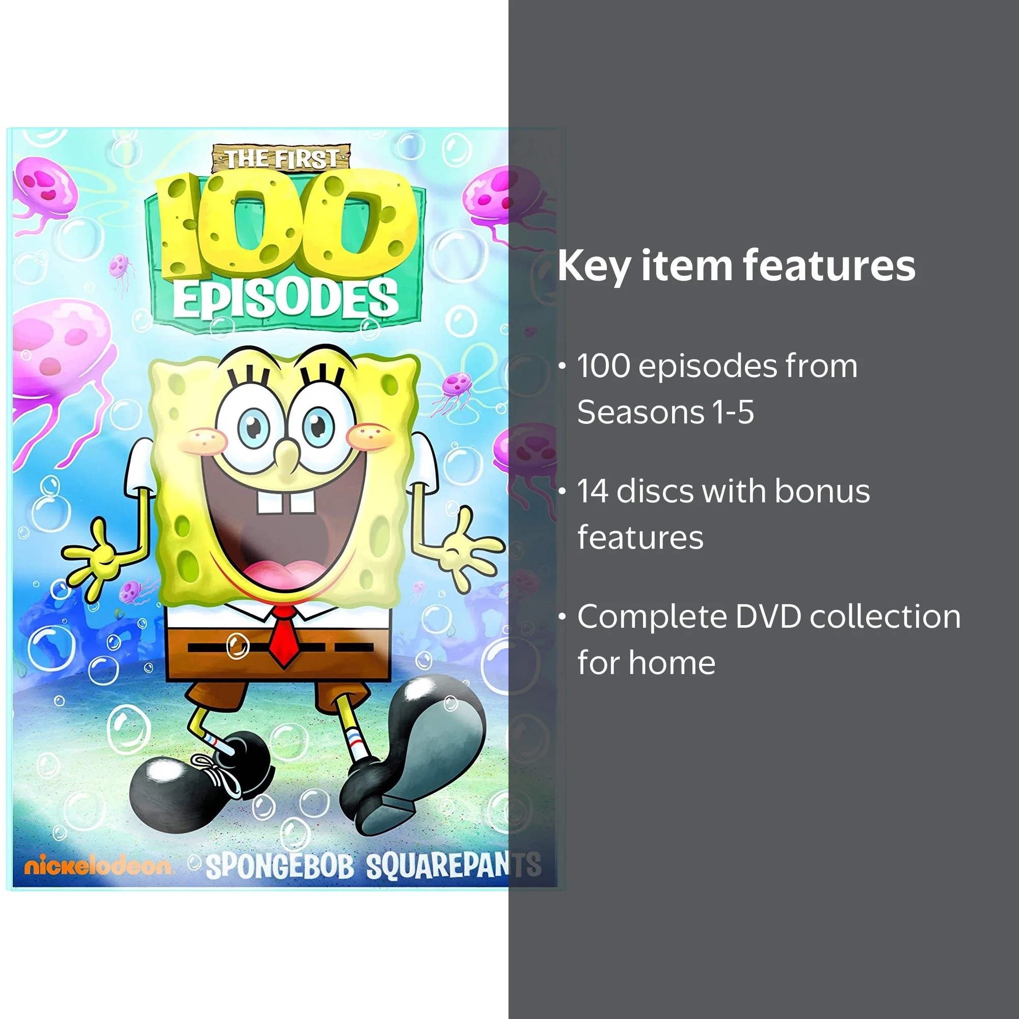 【中古】「非常に良い」SpongeBob SquarePants First 100 Episodes s-l400.jpg