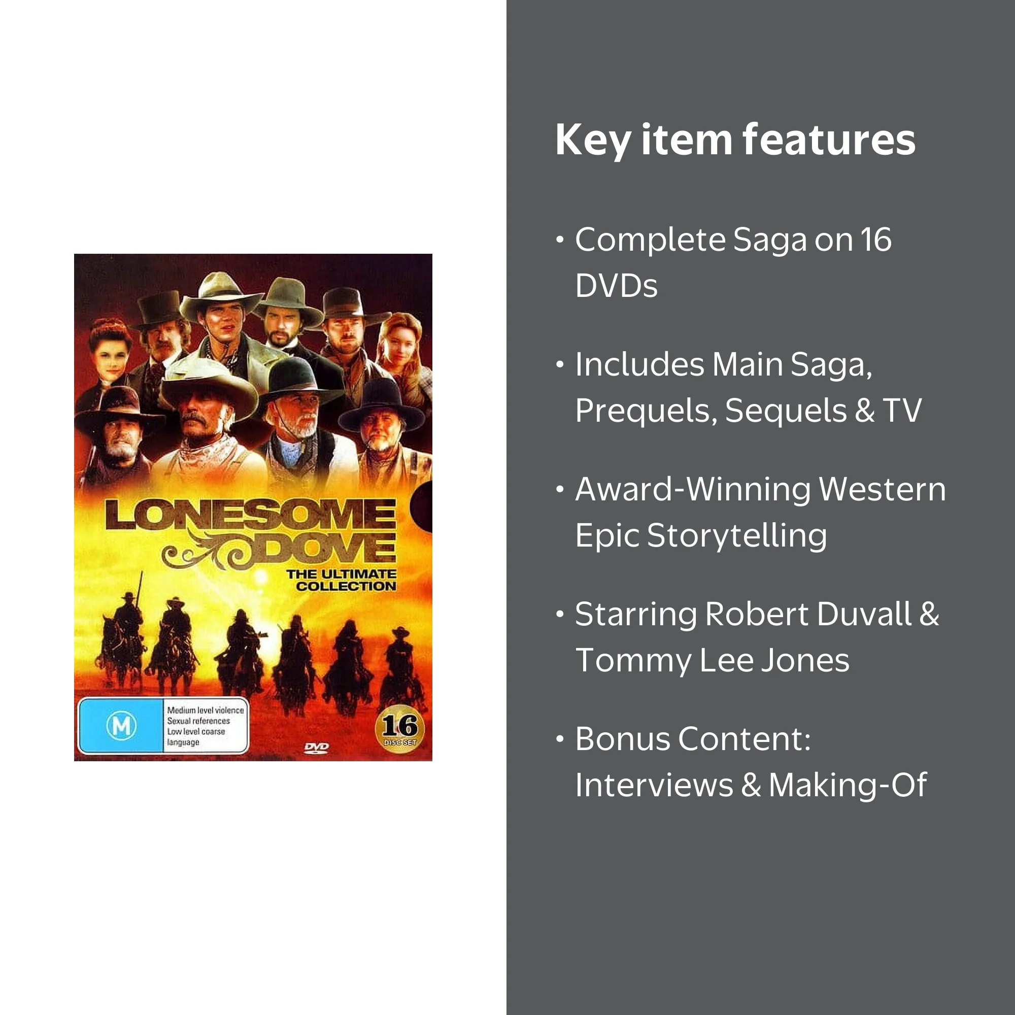 その他 Lonesome Dove Collection [DVD] [Import] wgteh8f Western TV Shows: Lonesome Dove Collection (Full Frame) Limited