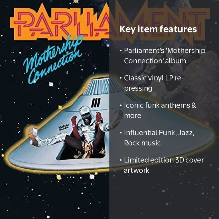 Parliament, Vinyl LP, Mothership Connection, Classic Funk Album