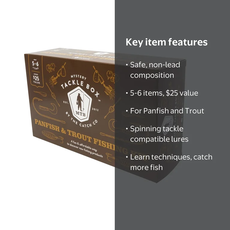 cancel karls tackle box Catch Co Mystery Panfish & Trout Elite Fishing Kit (8-9 Items) Whether you’re shopping for yourself or looking for the perfect gift for the angler in your life 6 Month Elite Fishing Subscription
