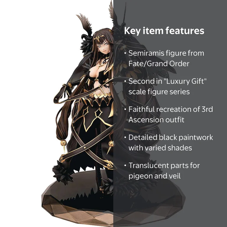 Fate/Grand Order Assassin/Semiramis Luxury Gift Series Figure Toy