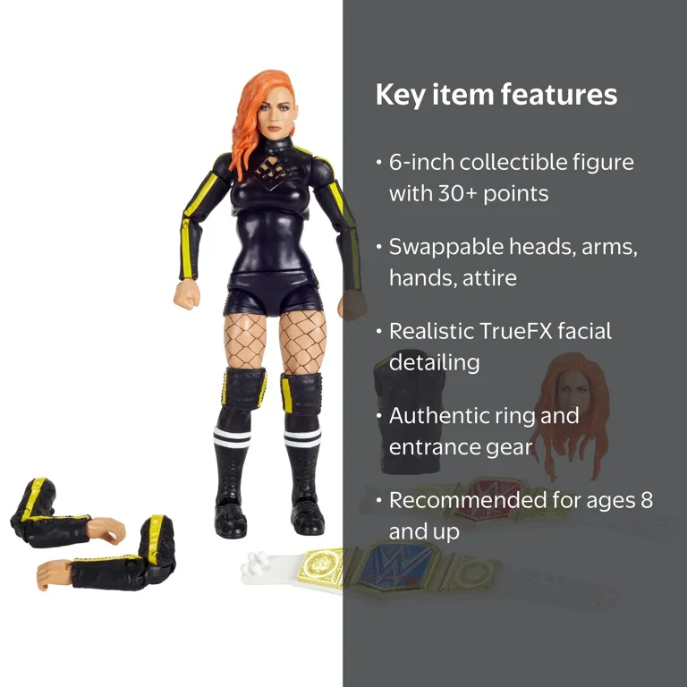 WWE Becky Lynch Ultimate Edition 6-Inch Action Figure - Walmart.com