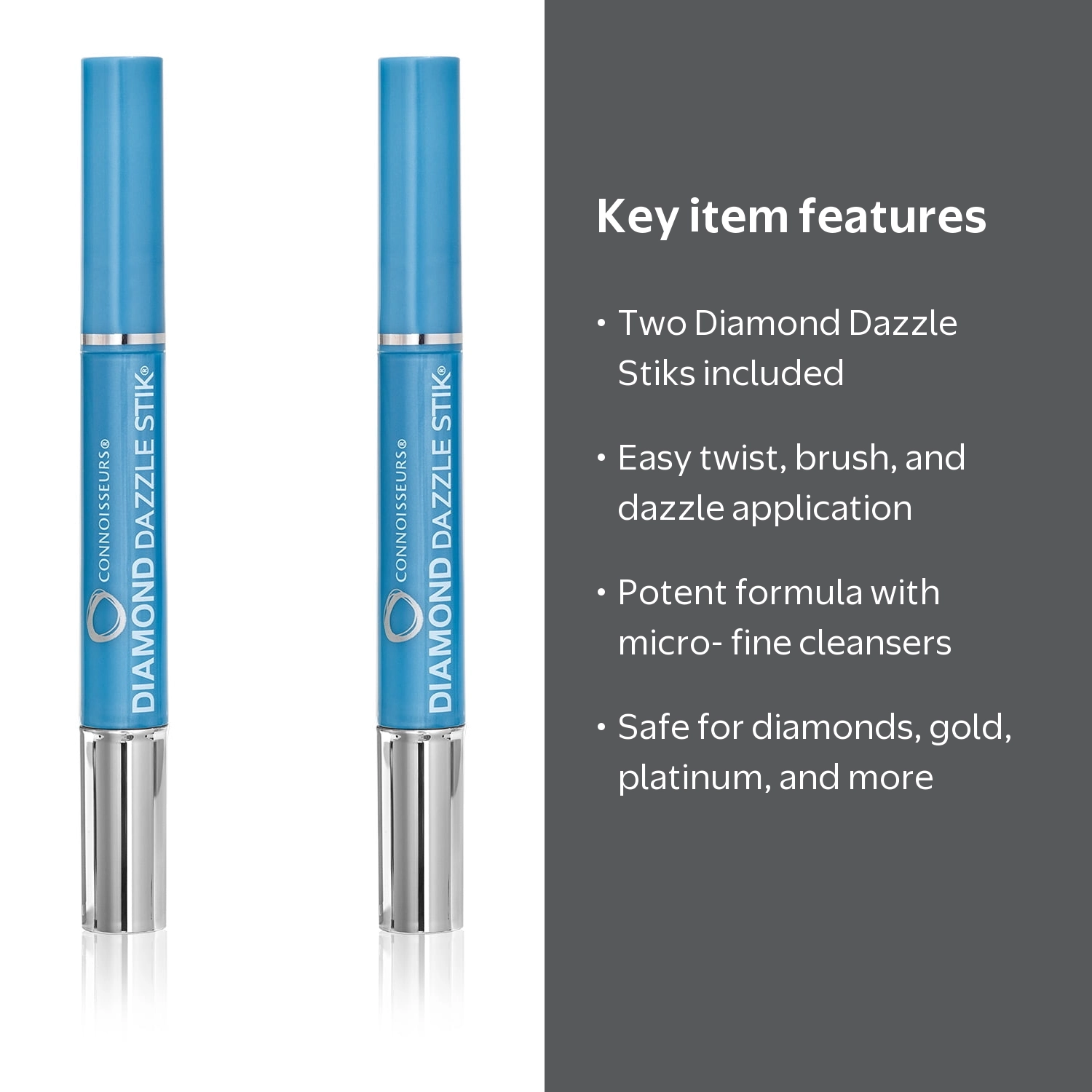 ょう♡Diamond 7本RESIN2 3本 計10本セット！スポンジ新品 CONNOISSEURS Diamond Dazzle Stik, Brides Gift Diamond Cleaning Pen