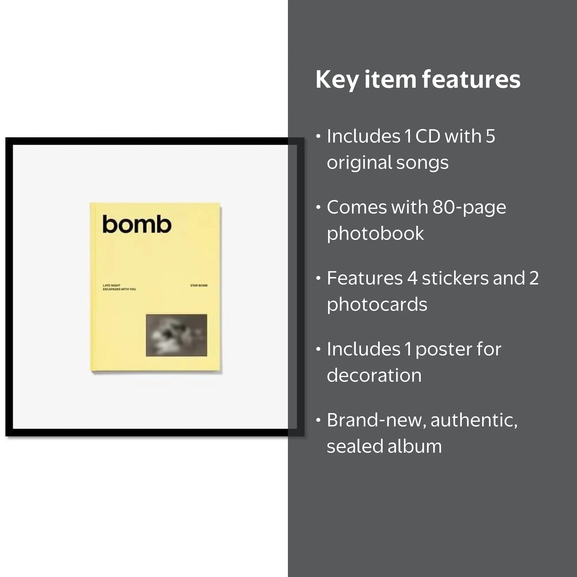 ILLIT - [BOMB] 3rd Mini Album STAR BOMB Version - Walmart.com