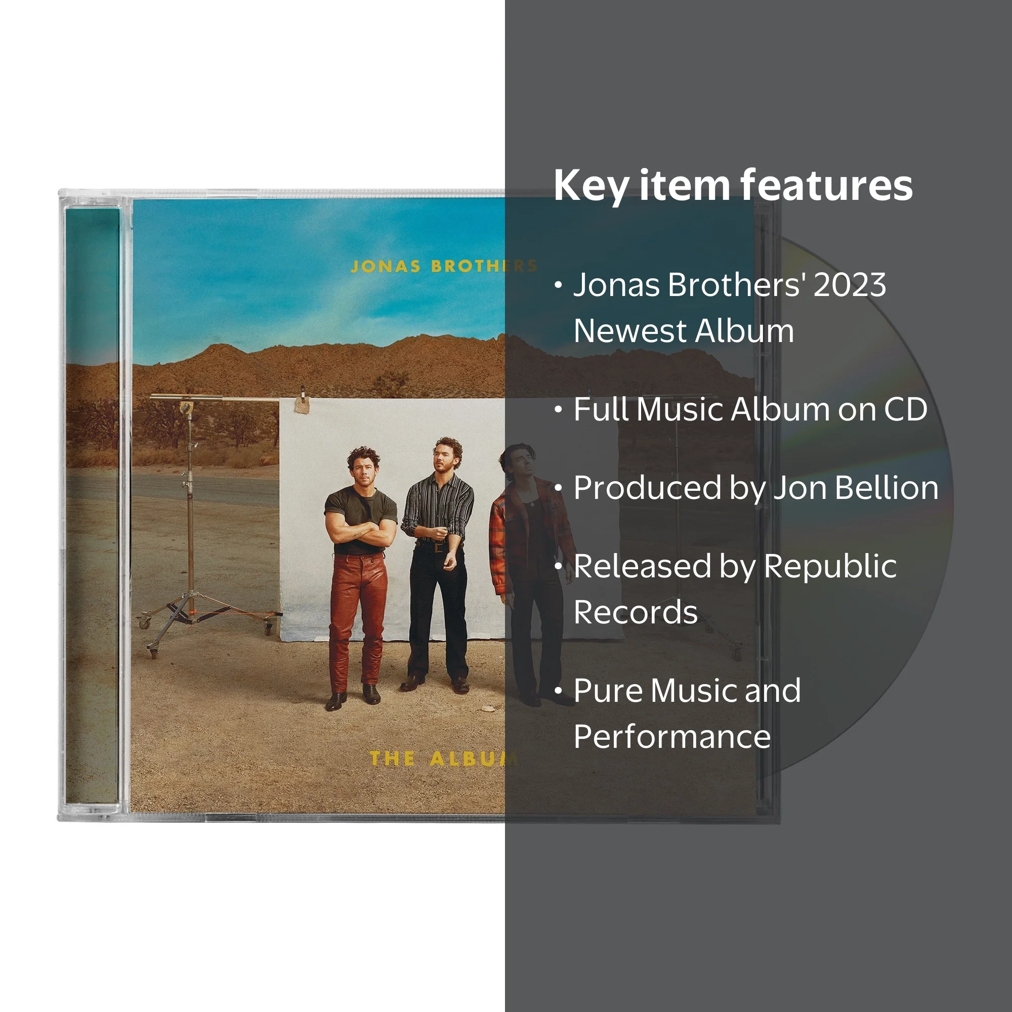 Jonas Brothers - The Album - Music & Performance - CD - Walmart.com