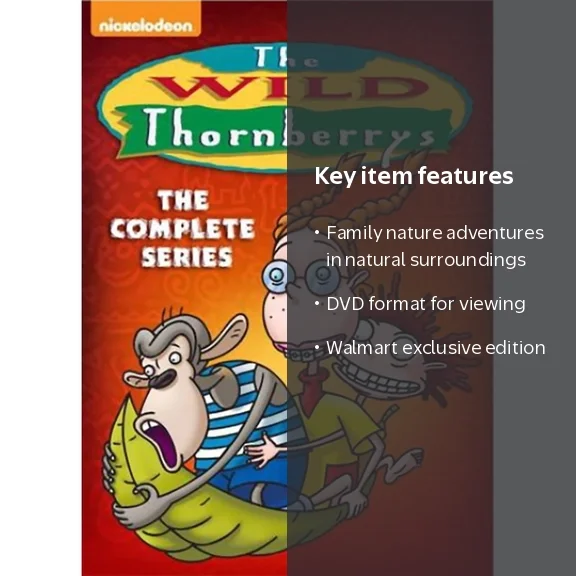 The Wild Thornberry's: The Complete Series Walmart Exclusive (DVD