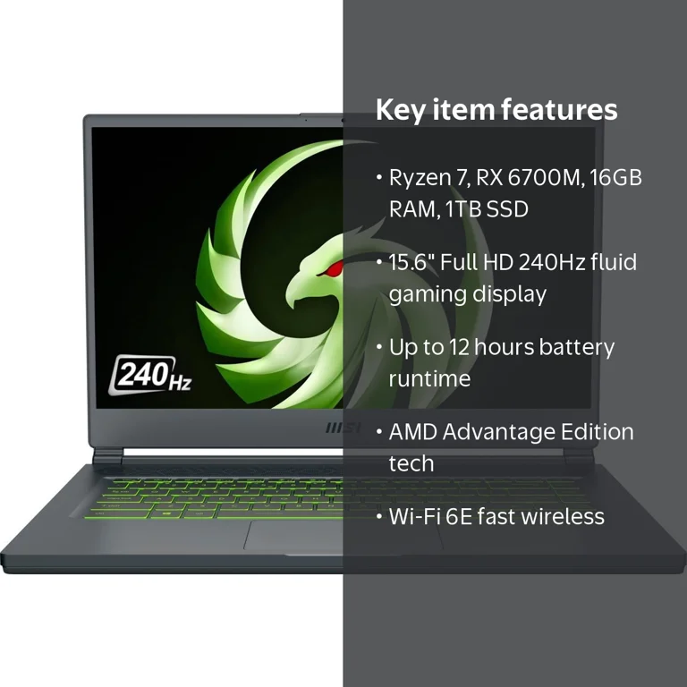 MSI - Delta 15.6