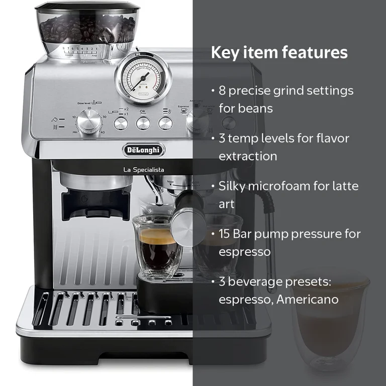 De'Longhi EC9155MB La Specialista Arte Espresso Machine, 15 Bar, 2