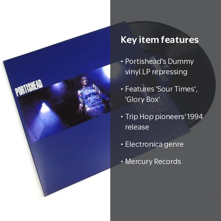 Mercury, Vinyl LP, Dummy, 1994 Album with Sour Times and Glory Box