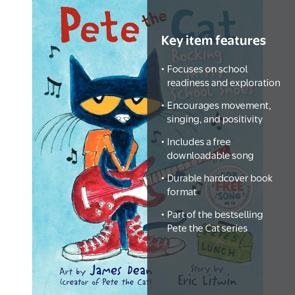 Eric Litwin, Hardcover Book, Rocking in My School Shoes - Walmart.com